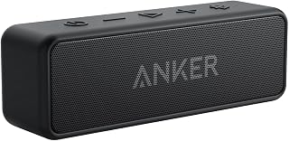 Anker Soundcore 2 Portable Bluetooth Speaker With 12W Stereo Sound Bluetooth 5 Bassup Ipx7 Waterproof 24-Hour Playtime Wireless Stereo Pairing Speaker For Home Outdoors Travel One Size Black