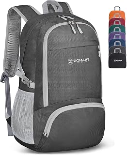 ZOMAKE Packable Lightweight Backpack 30L - Light Foldable Travel Backpack Water Resistant Folding Compact Daypack for Travel Outdoor Hiking, Men and Women