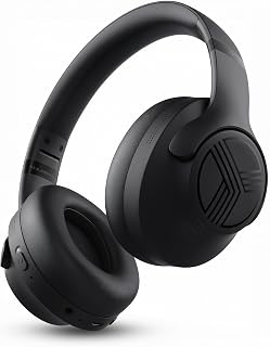 TREBLAB Z2 – Hybrid Active Noise Cancelling Wireless Headphones for Gym & Sports Workout, Lightweight Foldable, 58H Battery, Deep Bass, Over Ear Headphones Wireless Bluetooth with Mic for Travel