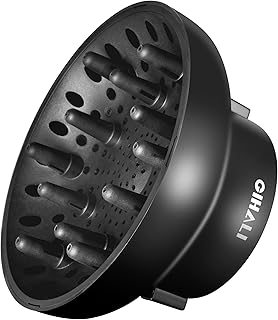 Universal Diffuser Attachment for Hair Dryer, Fits 1.7-2.6 Inch Blow Dryer Nozzles, Super Sturdy Curly Hair Diffuser for Waves and Curls, Travel Friendly
