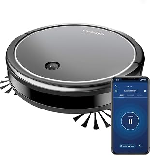 Bissell CleanView Connect, Robot Vacuum Cleaner, With WLAN Function, 1500 Pa Suction Power, 100 Minutes Operation, 2908N