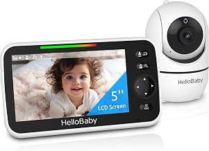 HelloBaby No WiFi Baby Monitor Camera and Audio HB6550, 5