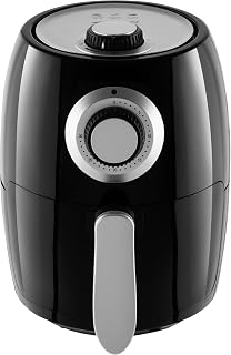 Air Fryer – 2.3-Quart Electric Fryer for Healthier Cooking – Compact Appliance with Nonstick Interior – Kitchen Gadgets by Classic Cuisine (Black)