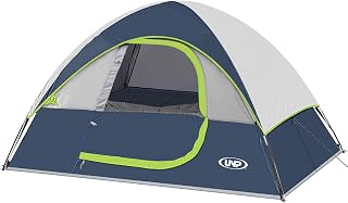 Camping Tent 2 Person, Waterproof Windproof Tent with Rainfly Easy Set up-Portable Dome Tents for Camping