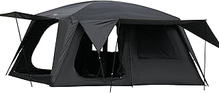 Vidalido 4-6 Person /8-10 Person Camping Tent with 3 Door 2 Room Large Family Cabin Tents, Double Layer Waterproof Portable Glamping Tent, Big Tents for Outdoor Camping Hiking and Backpacking
