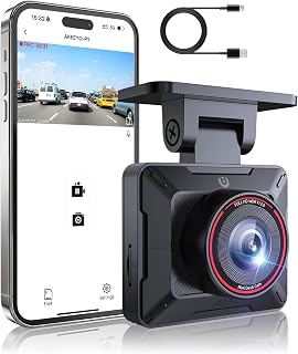 AKEEYO P1 Mini Dash Cam - Super Compact Front Dash Cam for Cars
