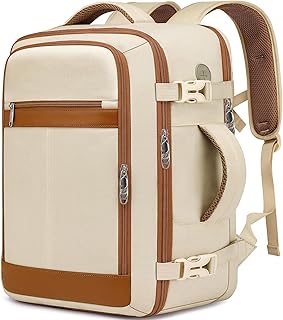 EZUOLA Carry On Backpack, Travel Backpack for Men Women Airline Approved, Underseat Personal Item Travel Bag