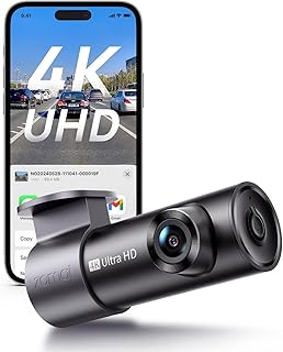 70mai Dash Cam Front M310 Plus 4K, 2160P Wi-Fi Mini Car Camera Dash Cam