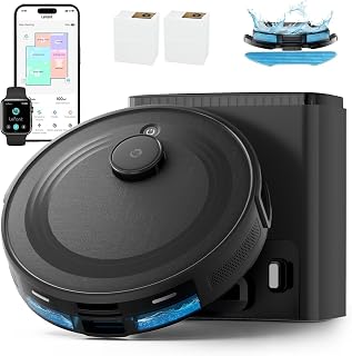 Lefant Robot Vacuum and Mop Combo,75-Days Self-Emptyin,140 Min, M2 Plus