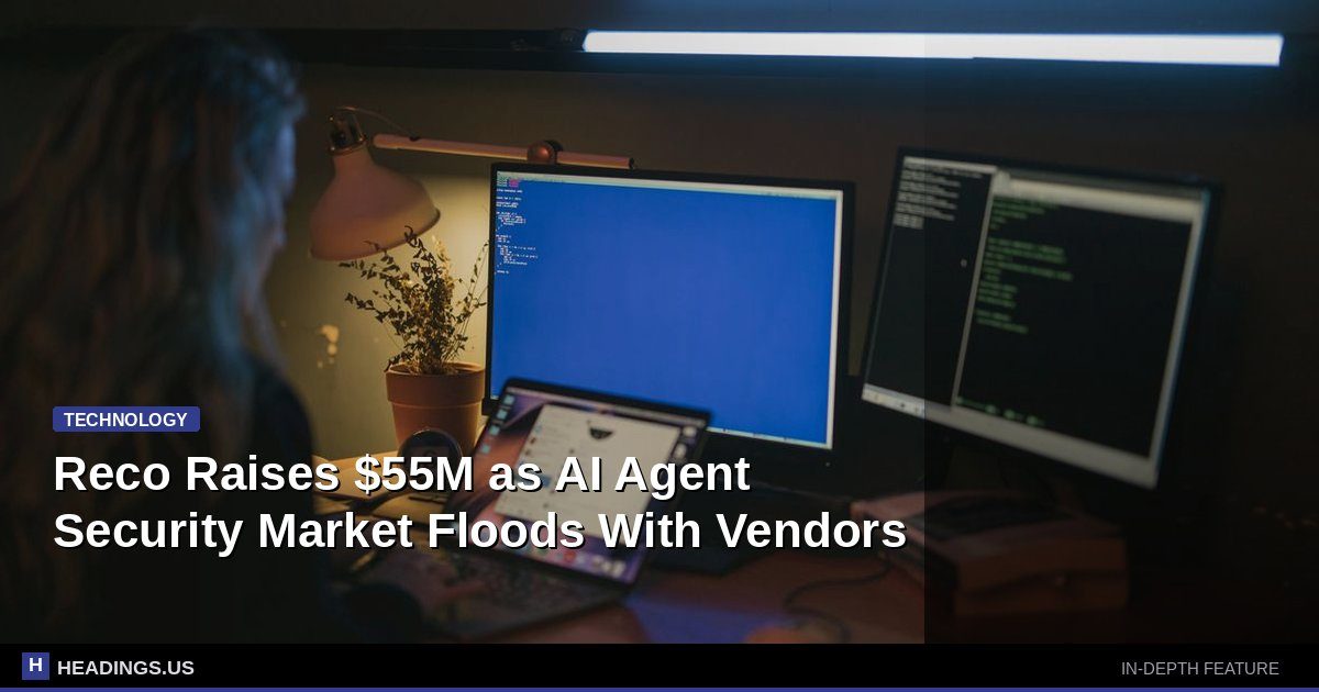 Reco Raises $55M as AI Agent Security Market Floods With Vendors