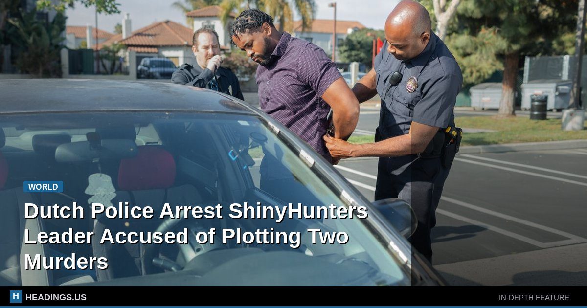Dutch Police Arrest ShinyHunters Leader Accused of Plotting Two Murders