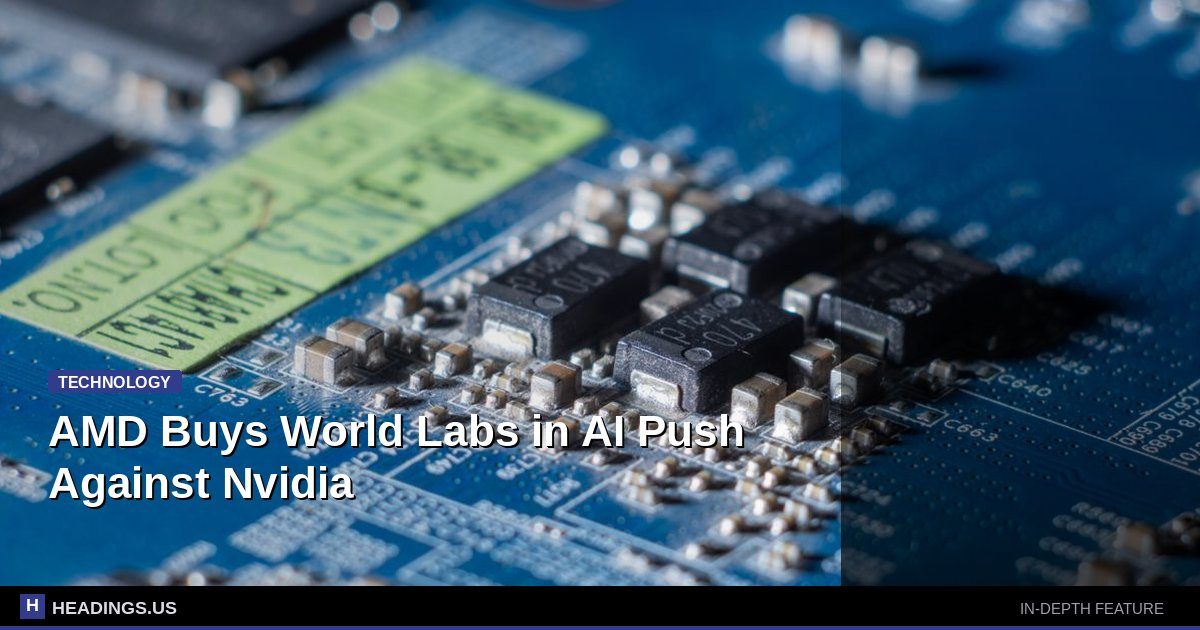 AMD Buys World Labs in AI Push Against Nvidia