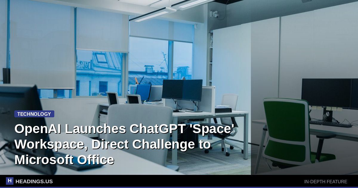 OpenAI Launches ChatGPT 'Space' Workspace, Direct Challenge to Microsoft Office