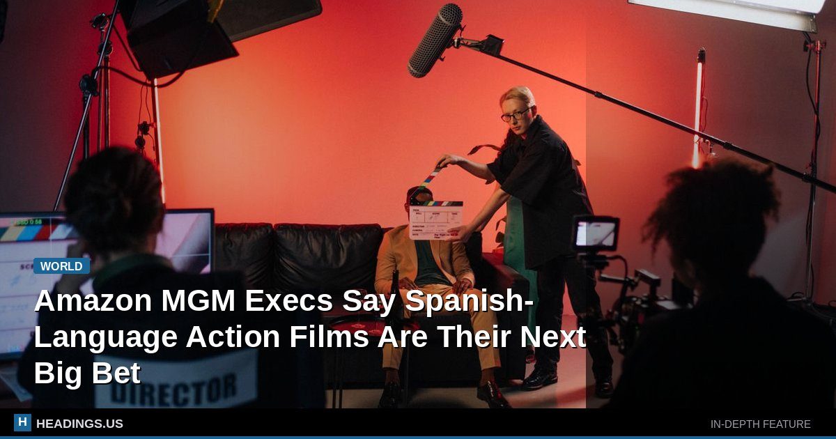 Amazon MGM executives speaking on stage at Iberseries & Platino Industria conference in Madrid
