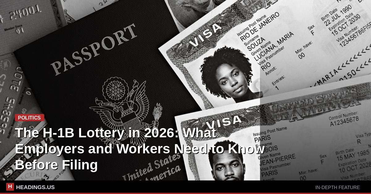 The H-1B Lottery in 2026: What Employers and Workers Need to Know Before Filing