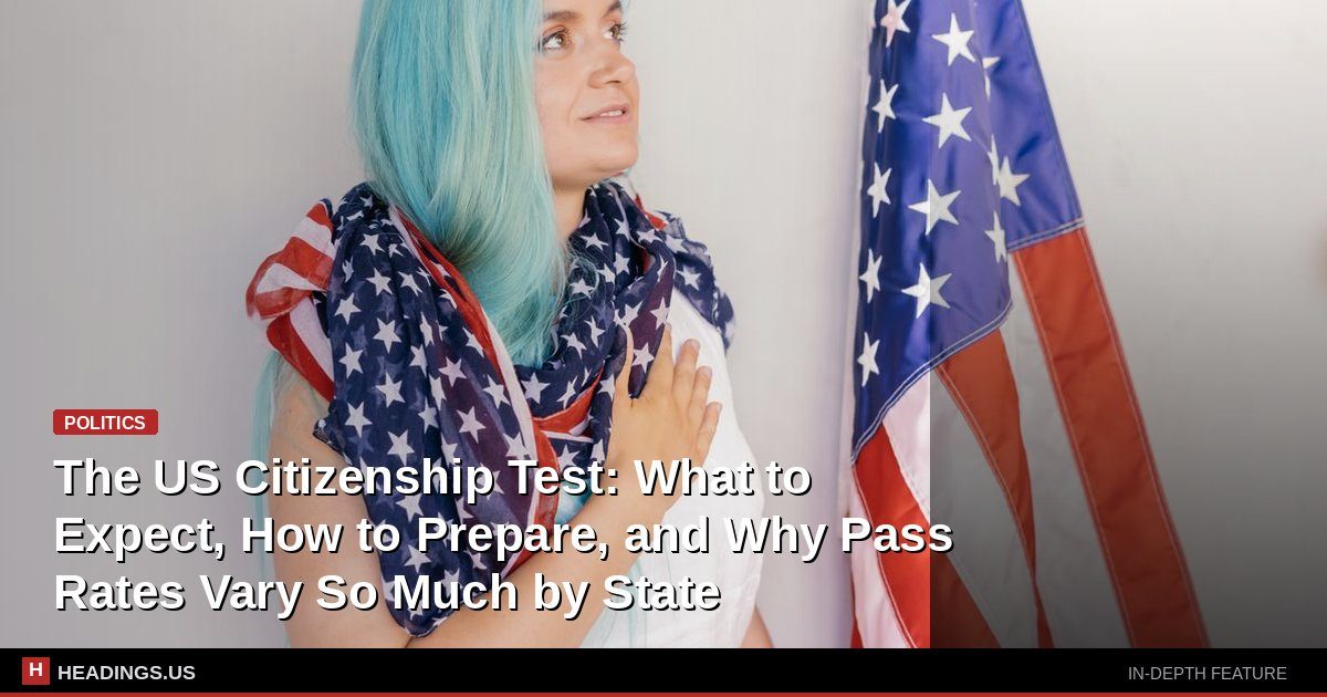 The US Citizenship Test: What to Expect, How to Prepare, and Why Pass Rates Vary So Much by State
