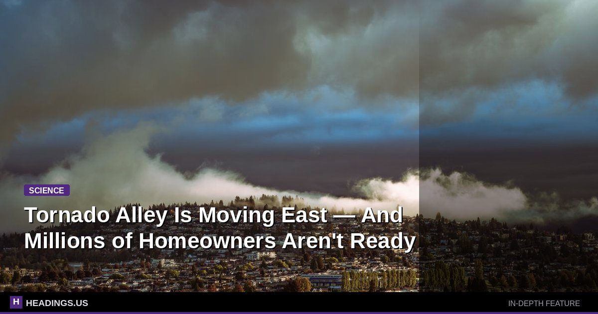 Tornado Alley Is Moving East — And Millions of Homeowners Aren't Ready