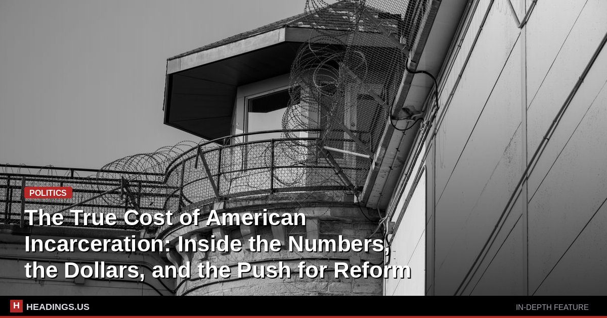 The True Cost of American Incarceration: Inside the Numbers, the Dollars, and the Push for Reform