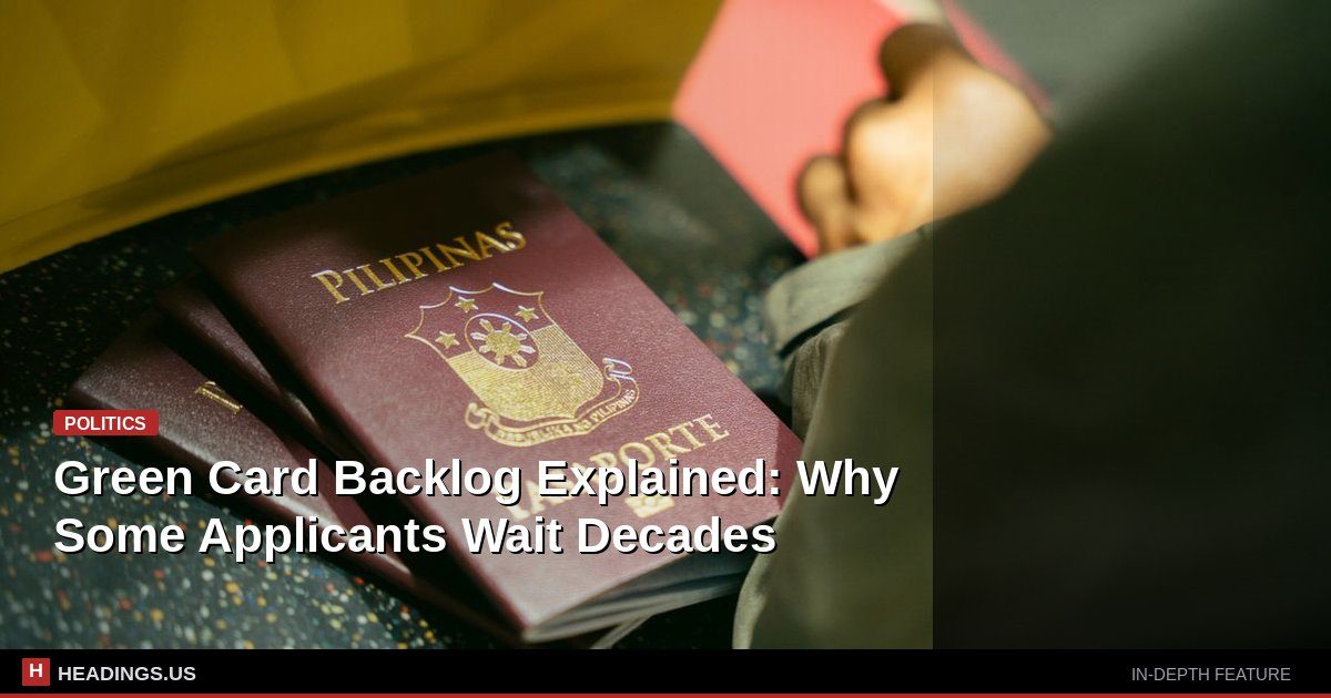 Green Card Backlog Explained: Why Some Applicants Wait Decades
