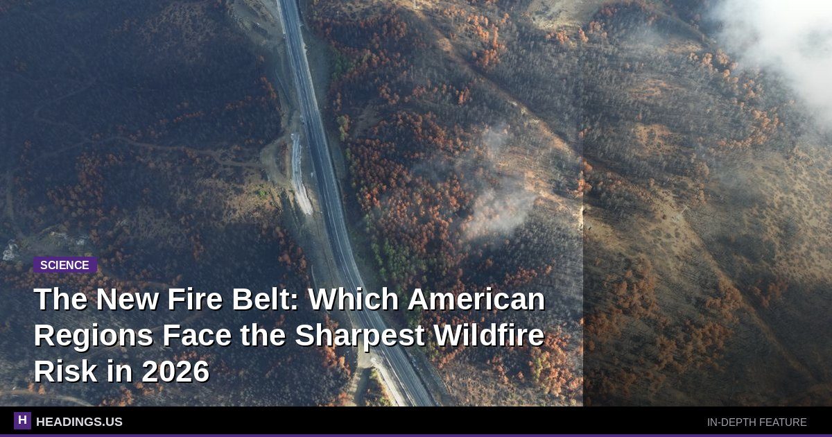 The New Fire Belt: Which American Regions Face the Sharpest Wildfire Risk in 2026