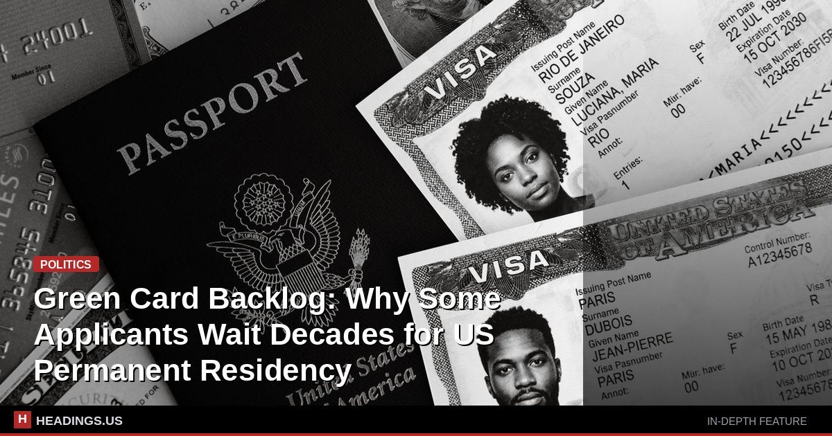 Immigrant family waiting at US immigration office holding paperwork and passports