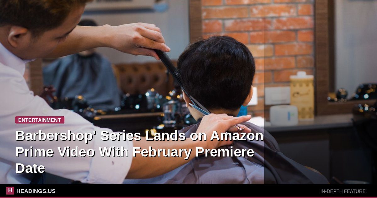 Jermaine Fowler stars in the new Barbershop comedy series coming to Amazon Prime Video