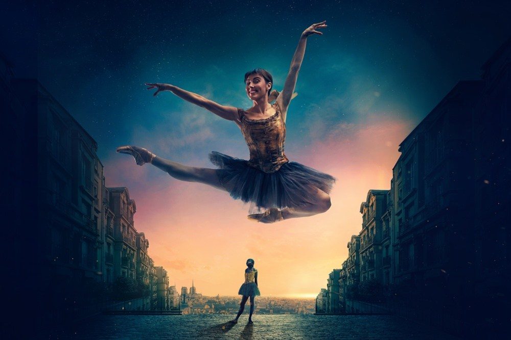 New York City Ballet principal dancer Tiler Peck performing on stage in a spotlight