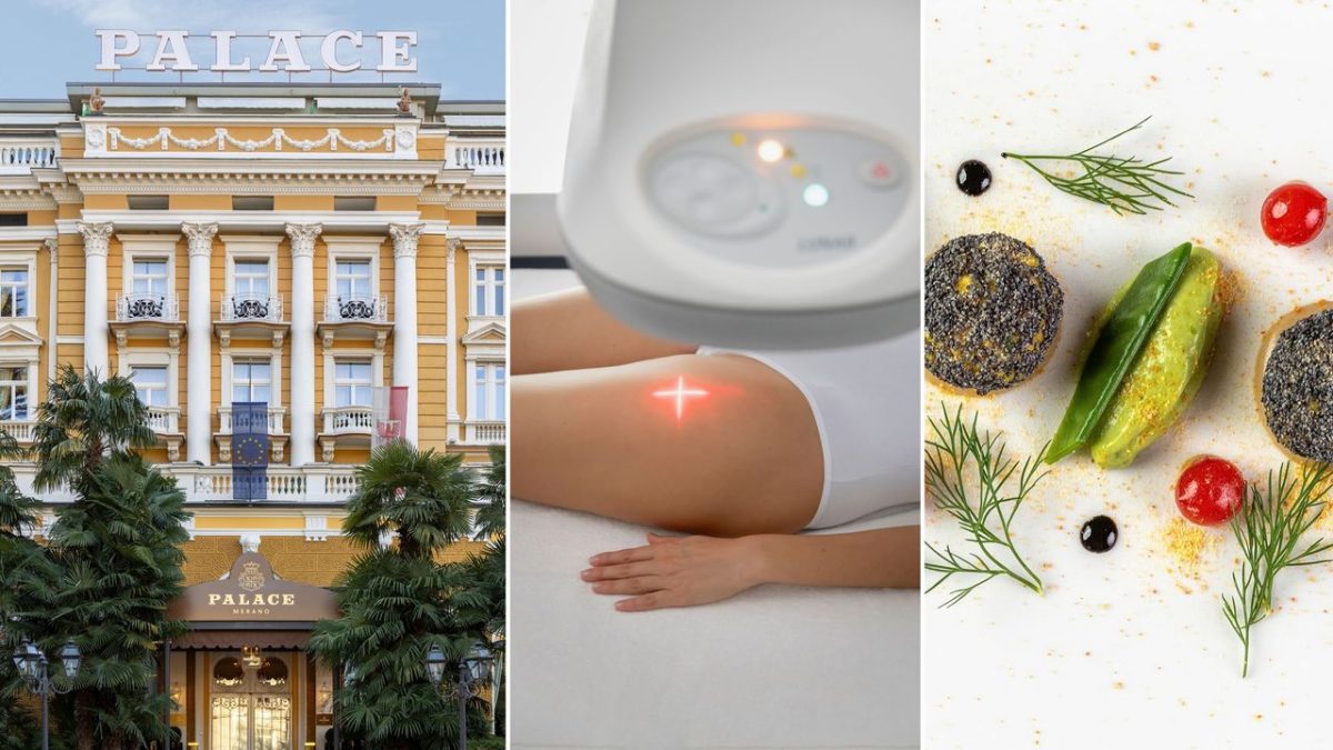 Guests at Palace Merano luxury spa hotel in the Italian Alps