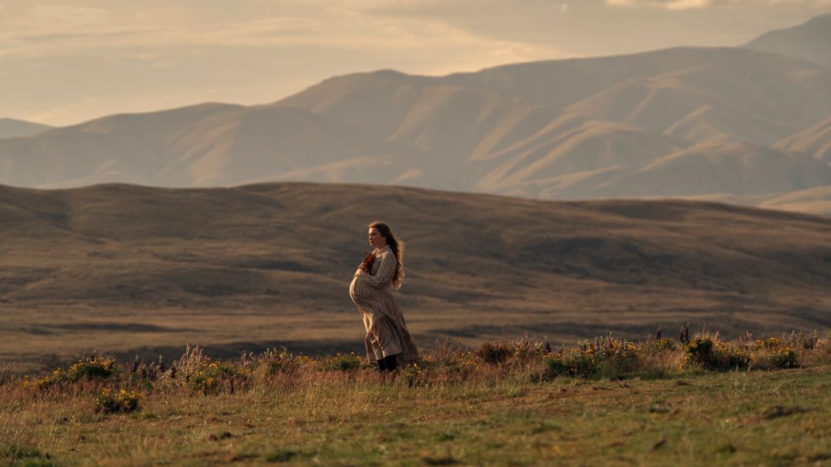 Rolling dry foothills of New Zealand's South Island standing in for early California