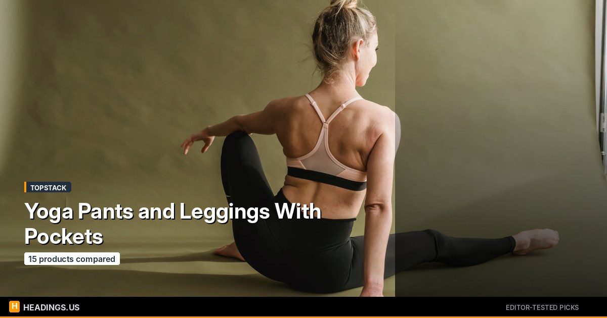Yoga Pants and Leggings With Pockets