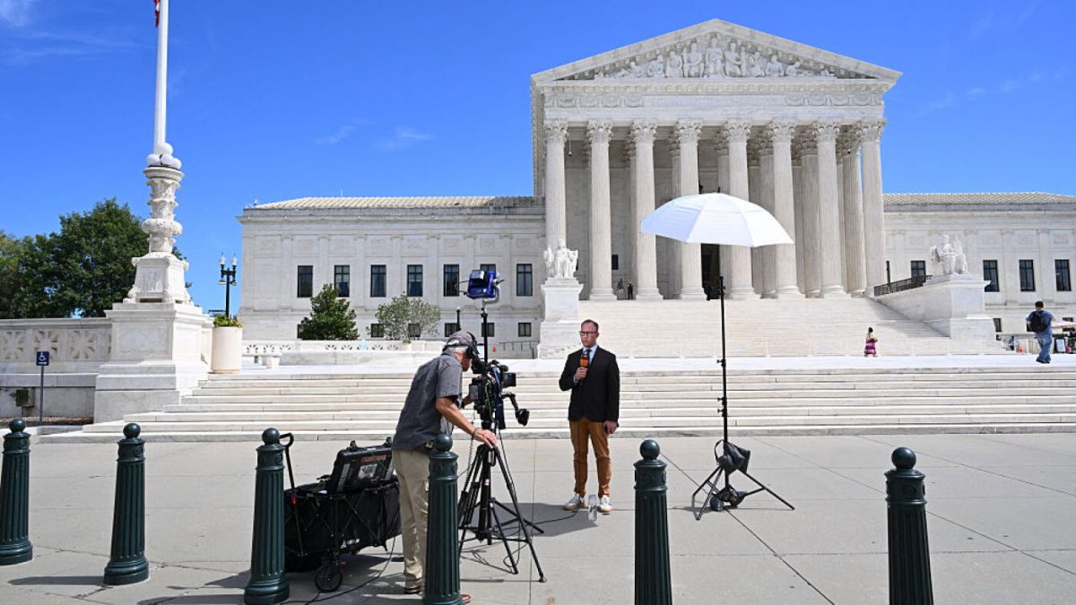 United States Supreme Court building exterior with columns in Washington DC