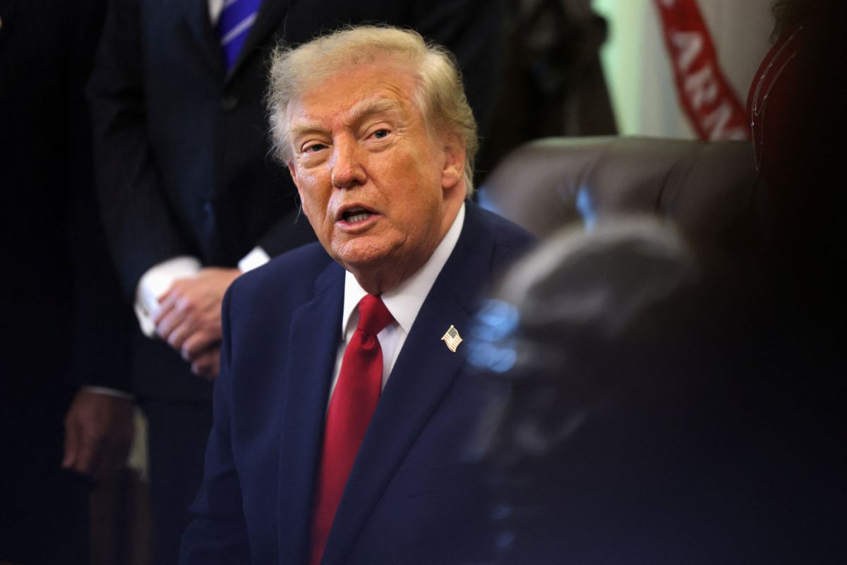 President Donald Trump's August financial disclosure showing hundreds of stock transactions