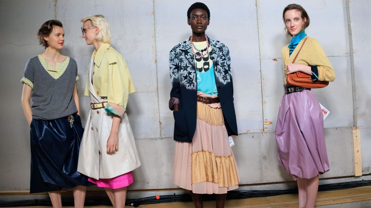 Models walking the runway during Spring 2027 fashion week shows in Paris