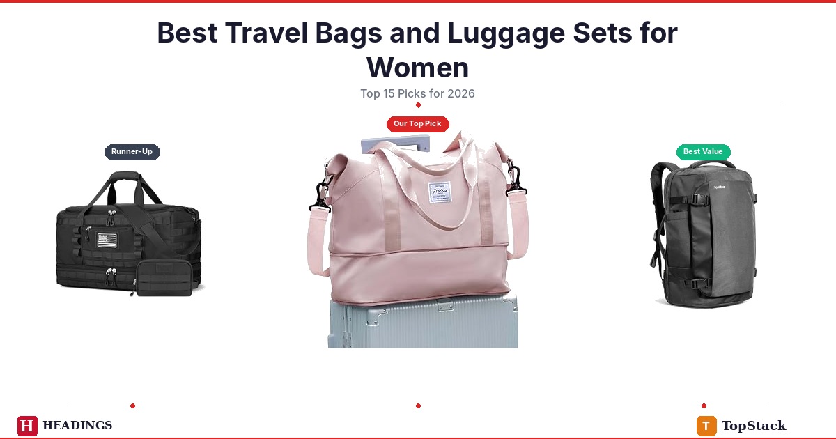 The Best Travel Bags and Luggage Sets for Women, Tested and Reviewed
