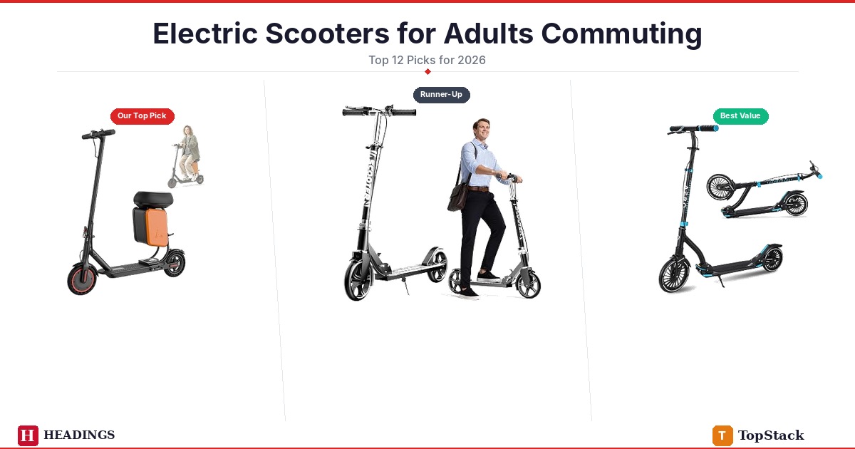 The 12 Best Electric Scooters for Adults Commuting Worth Buying