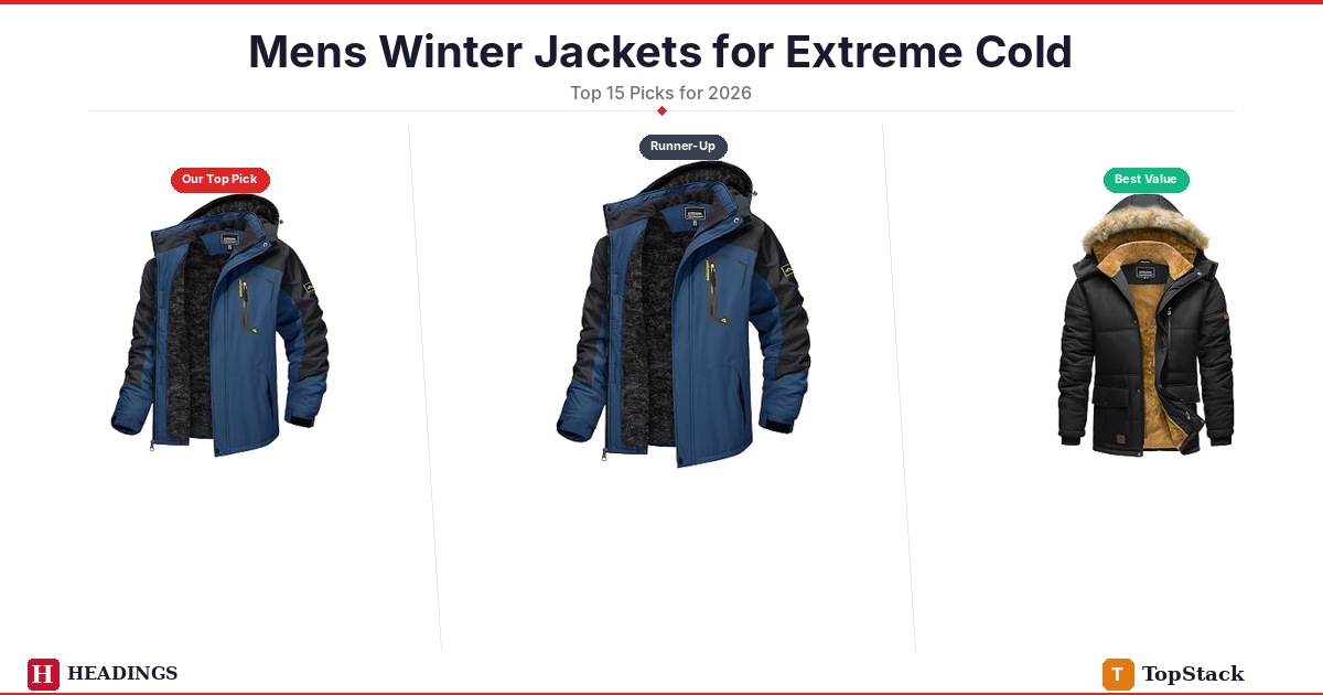 We Spent Weeks Testing Mens Winter Jackets for Extreme Cold. These 5 Are Worth It.